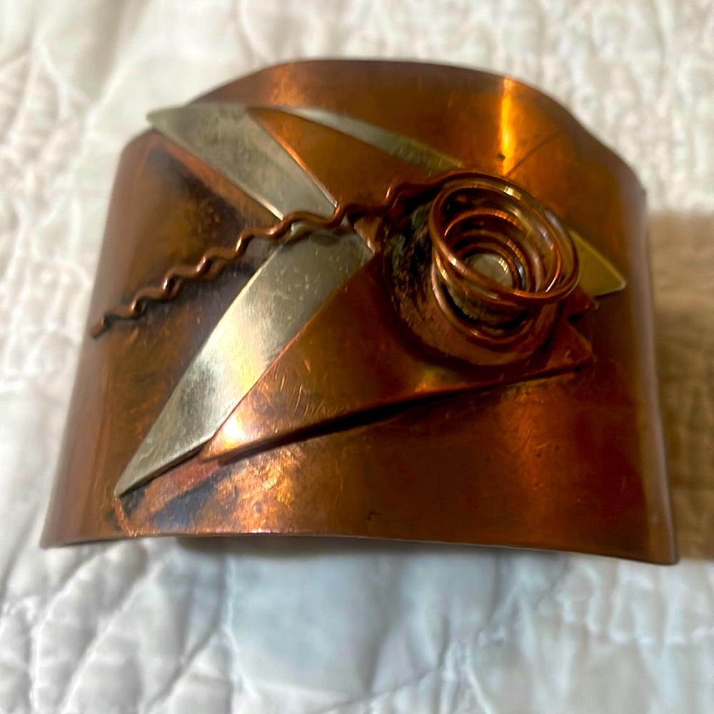 Rebajes vintage copper bracelet